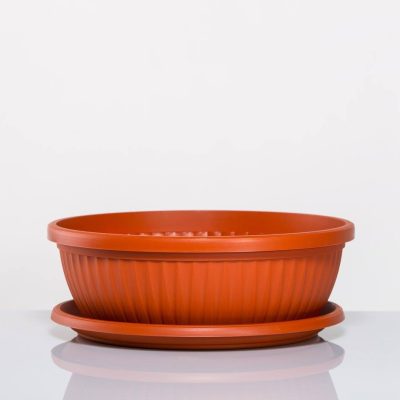Saksija plitka MM Ø40x h14cm / 9L